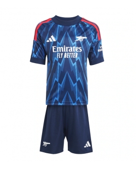 Arsenal Maglia Gara Trasferta Repliche 2025-26 Bambino Maniche Corte